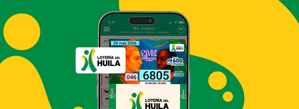¿Cómo jugar a la Lotería del Huila? $2.000 millones buscan ganador este martes
