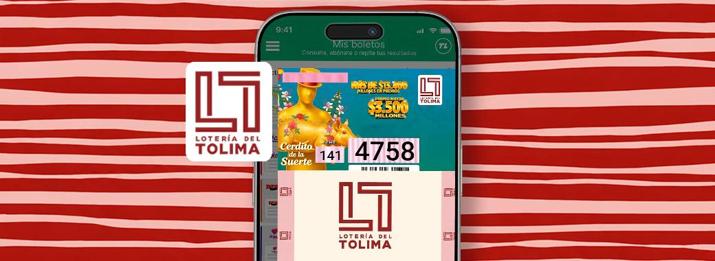 Cómo jugar a la Lotería del Tolima: más $13.400 millones en juego