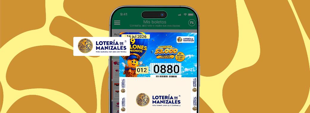 Cómo jugar la Lotería de Manizales: nuevo Premio Mayor de $3.000 millones